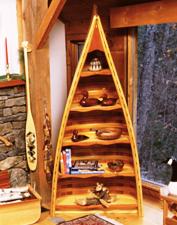 Canoe Bookcase 8 ft