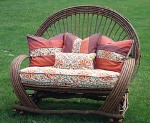 Rustic Furniture - Bent Willow Loveseat