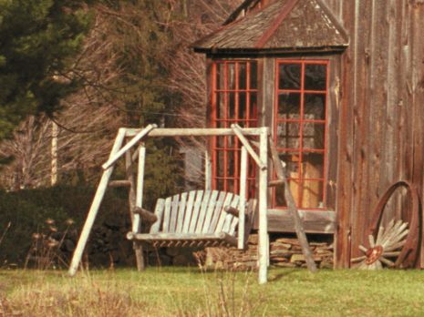 American Traders Rustic Garden Swing